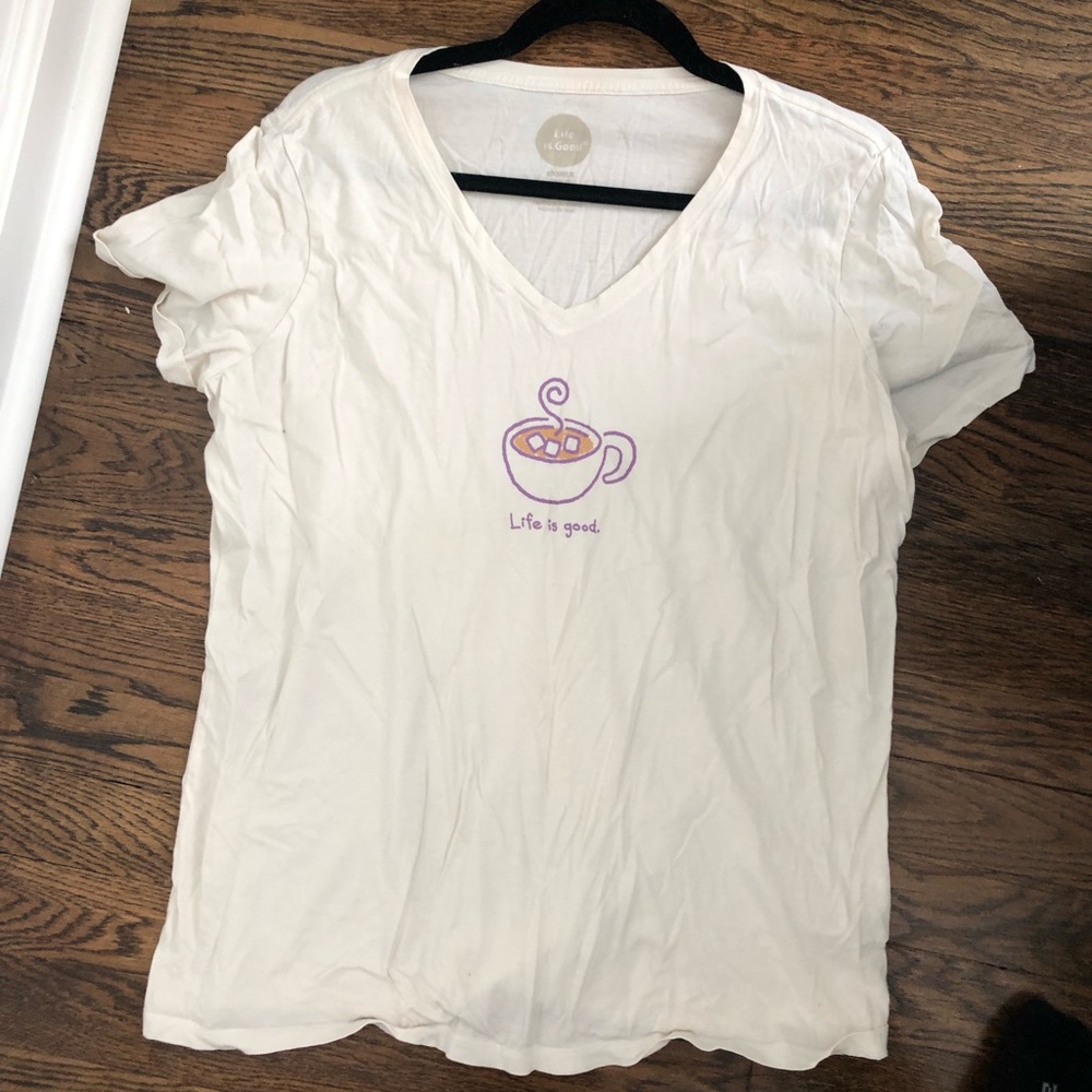 Life Is Good - Hot Chocolate T-Shirt